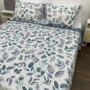 Cubrecama estampado 2 1/2 plazas
